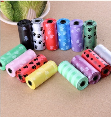 Distributeur de sacs poubelles en forme d'os pour animaux de compagnie