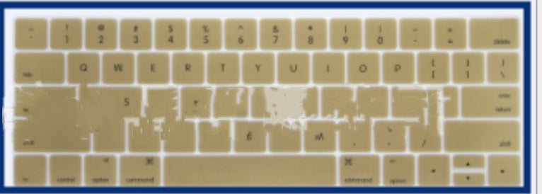Compatible avec Apple, convient au film de protection pour clavier d'ordinateur portable MacBook