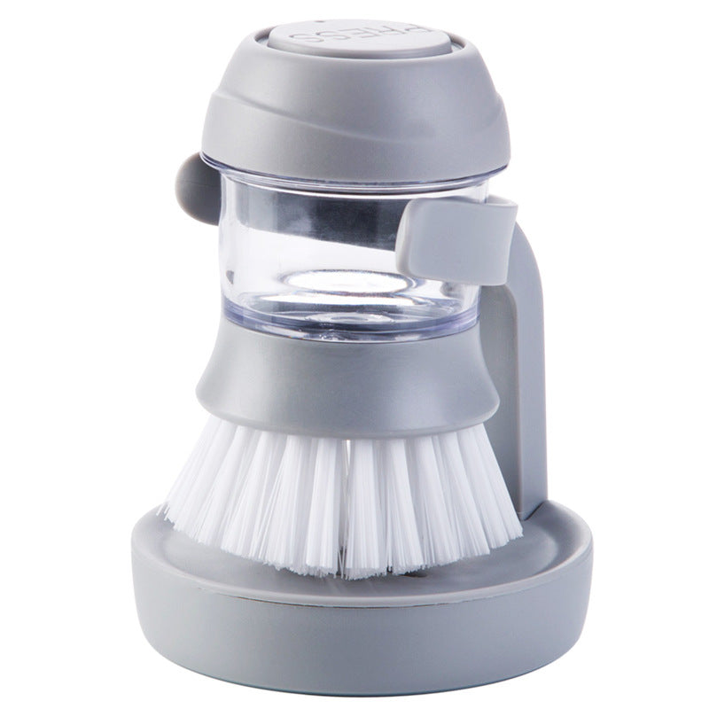 Brosse à vaisselle et à laver les casseroles avec savon liquide pour la vaisselle