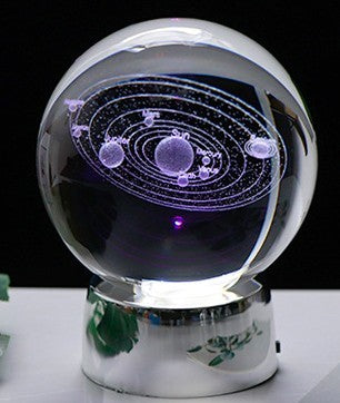 Boule de cristal galaxie