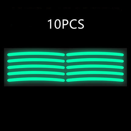 Colorful Luminous Car Reflective Strip Sticker