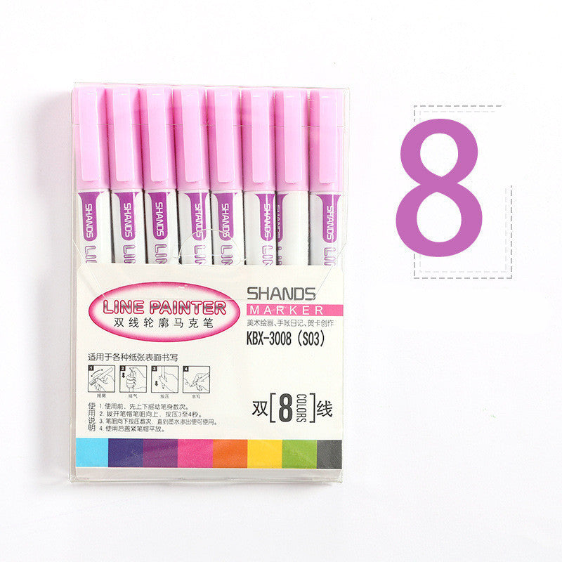 Multicolor highlighter