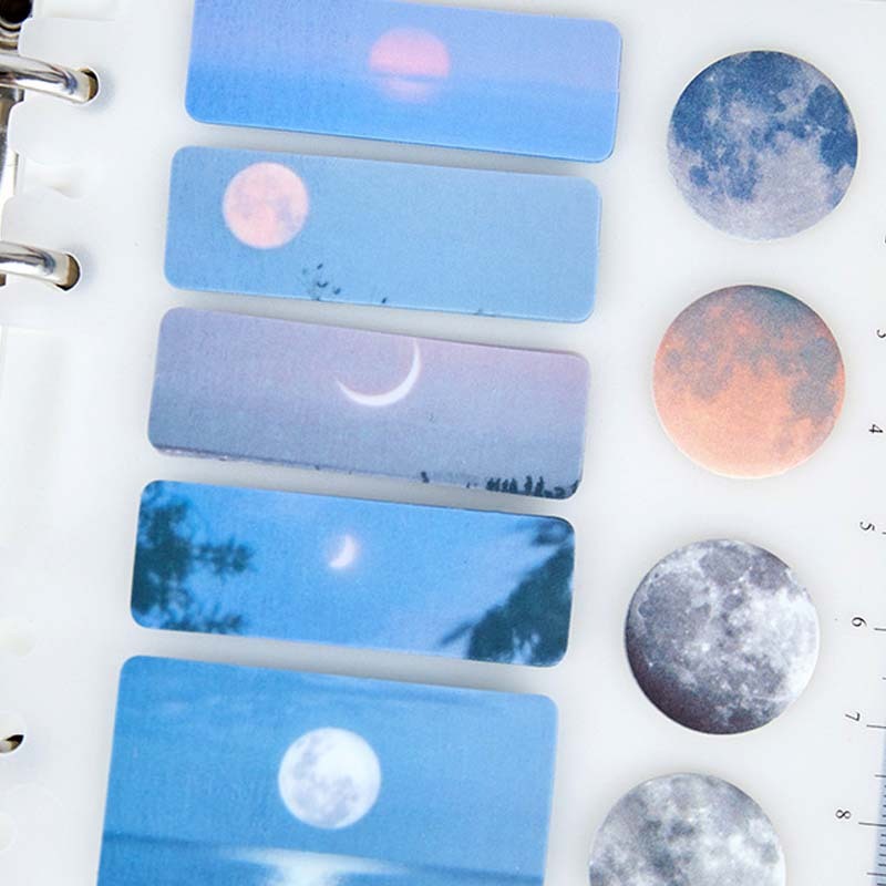 Autocollant d'index de note autocollante de marque de plaque inférieure en PP