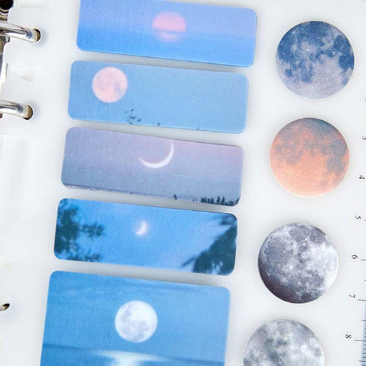 Autocollant d'index de note autocollante de marque de plaque inférieure en PP