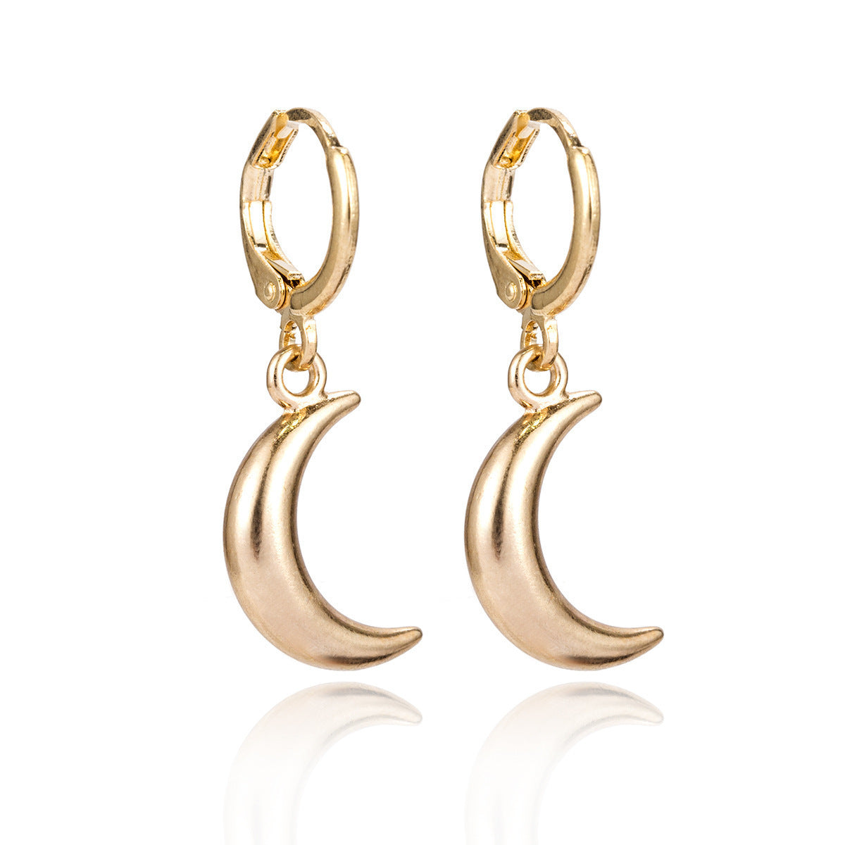 Mini Shell Rose Star Earrings