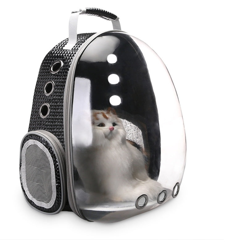 Bulle portative de transporteur de sac à dos de chiot d'animal de compagnie, nouvelle conception de Capsule spatiale sac à main de sac à dos de lapin de tourisme de 360 ​​degrés