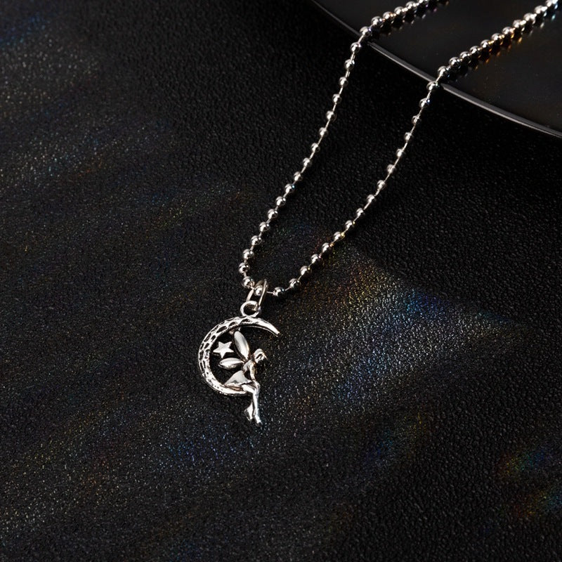 Collier chaîne en acier titane pour hommes