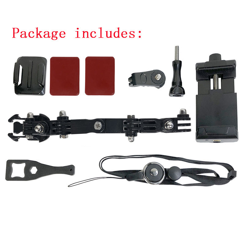 Support de caméra pour casque de moto