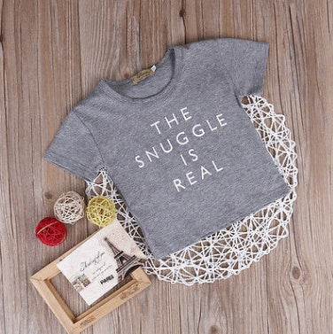 Chemise en coton à manches courtes pour bébé