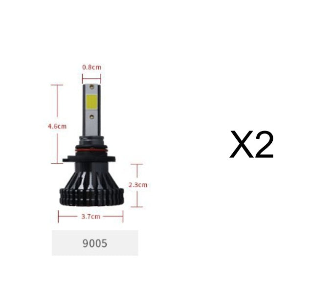 faro LED del coche