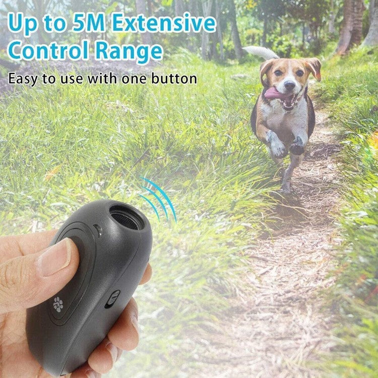 Repelente de perros ultrasónico, dispositivo de entrenamiento para perros, repelente de perros de mano