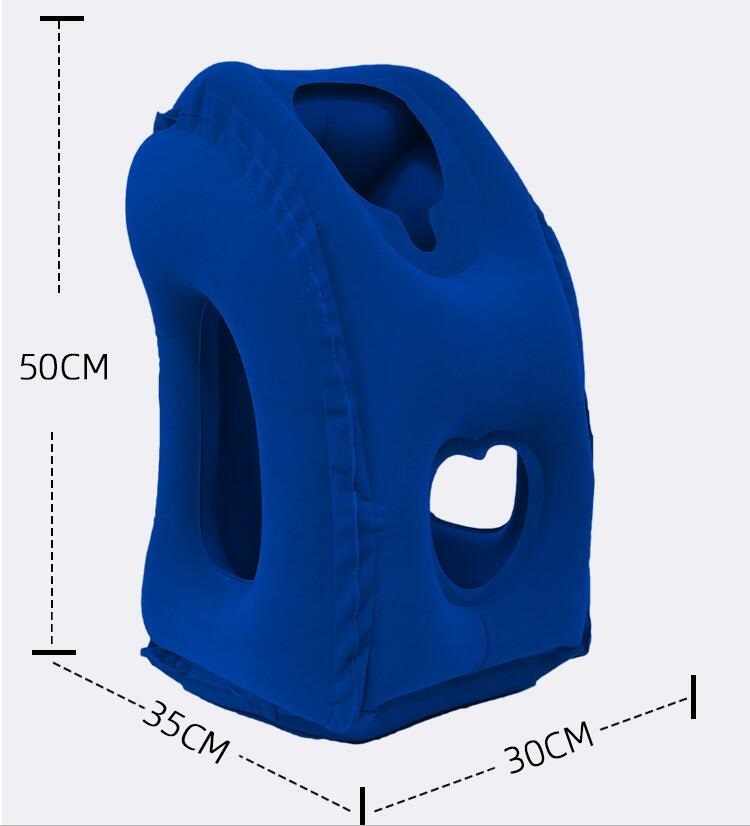 Cojín inflable, almohada de viaje, la almohada más diversa e innovadora para viajar, 2017, almohadas de avión, soporte para la cabeza y el cuello