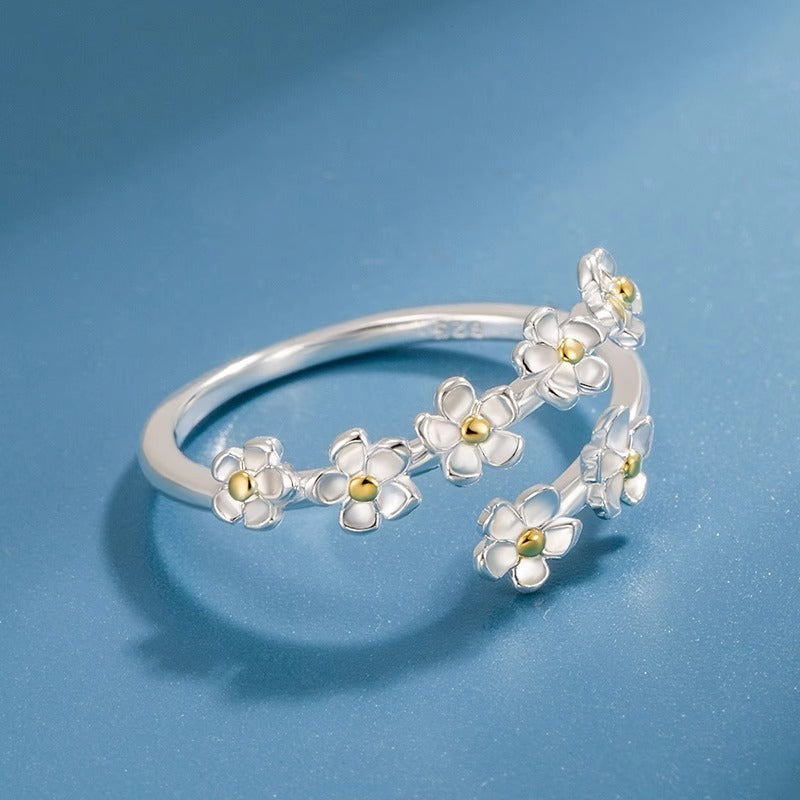 Simple Artistic Retro Temperament Adjustable Ring