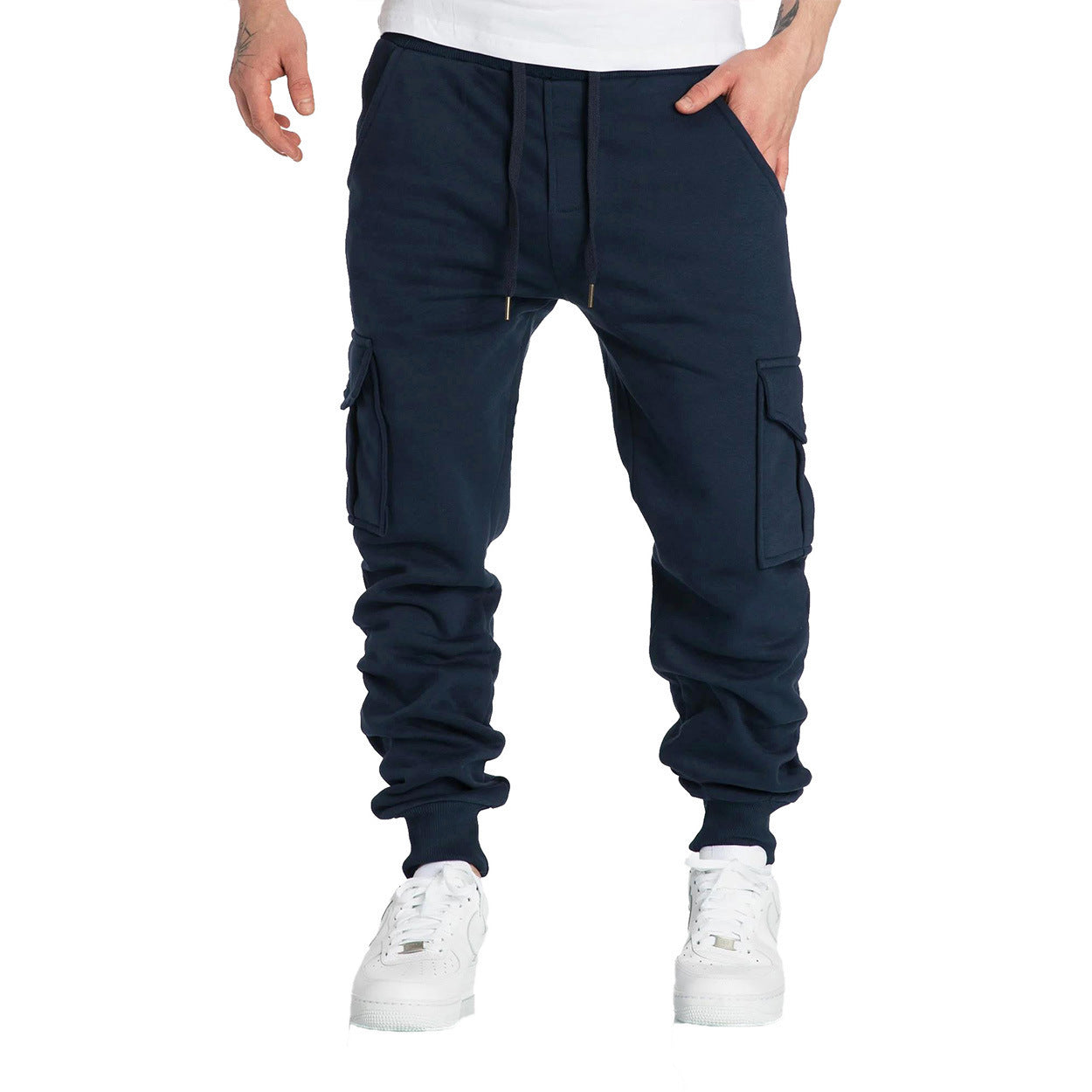 Men's Casual Working Multi-pocket Pants Exercise Casual Pants