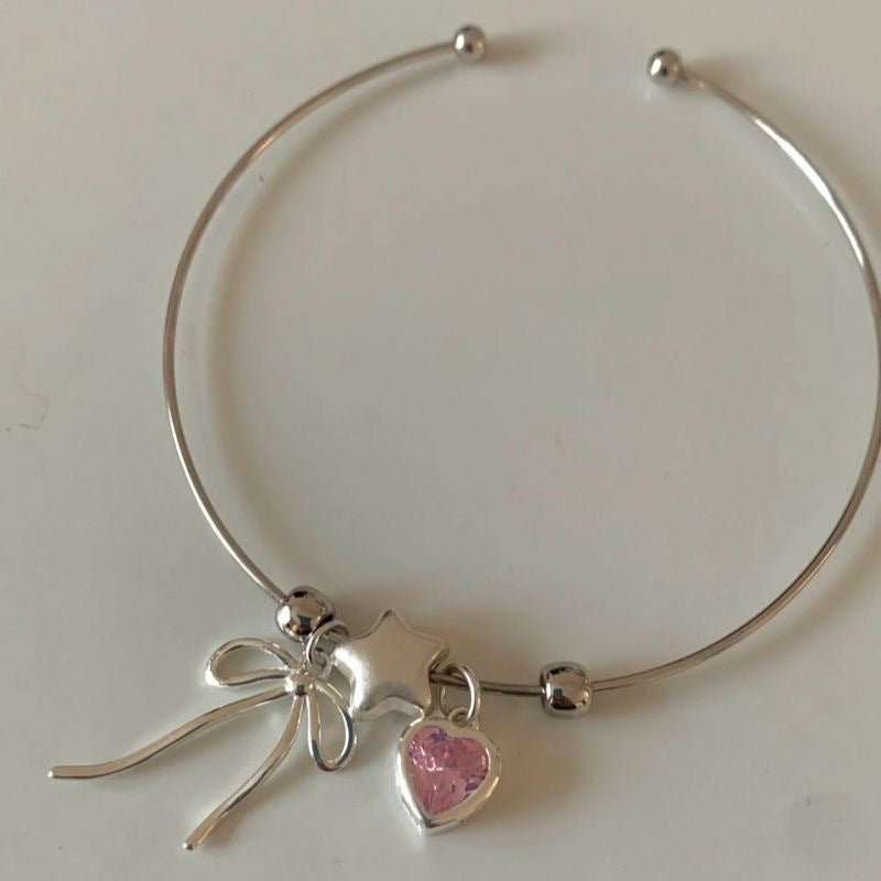 Bracelet papillon étoile d'amour pour femme