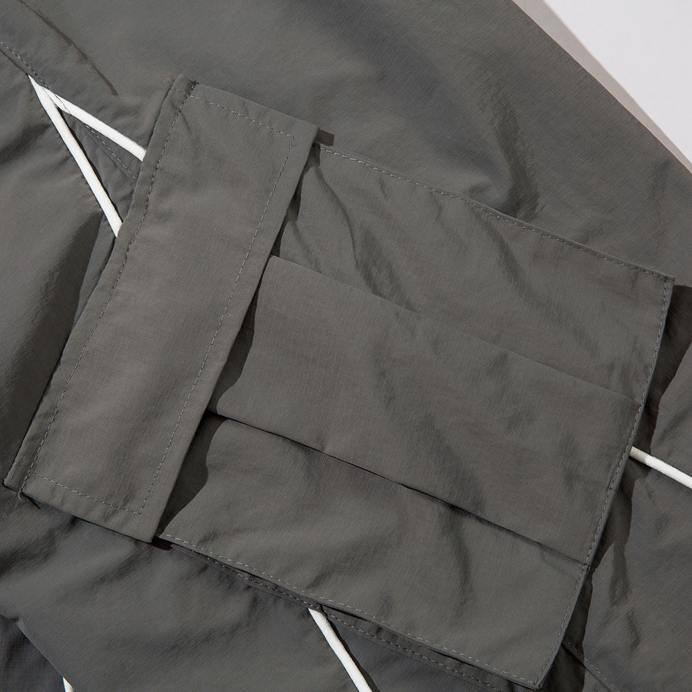 Fashion Men's Street Leg Drawstring Trousers