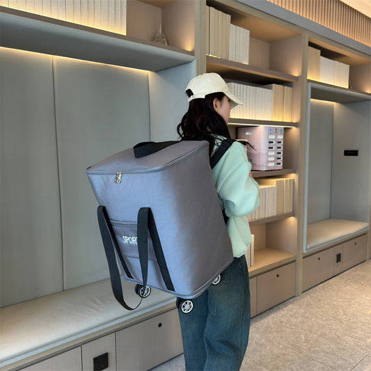 Sac de rangement d'extension de grande capacité à roue universelle amovible