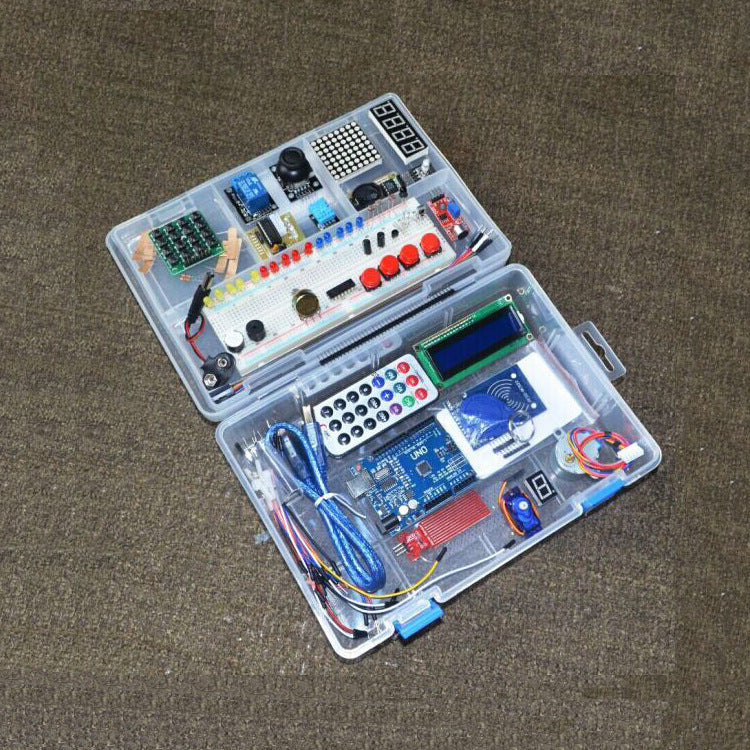 Kit de démarrage Arduino amélioré par Rfid, Kit d'apprentissage du moteur pas à pas