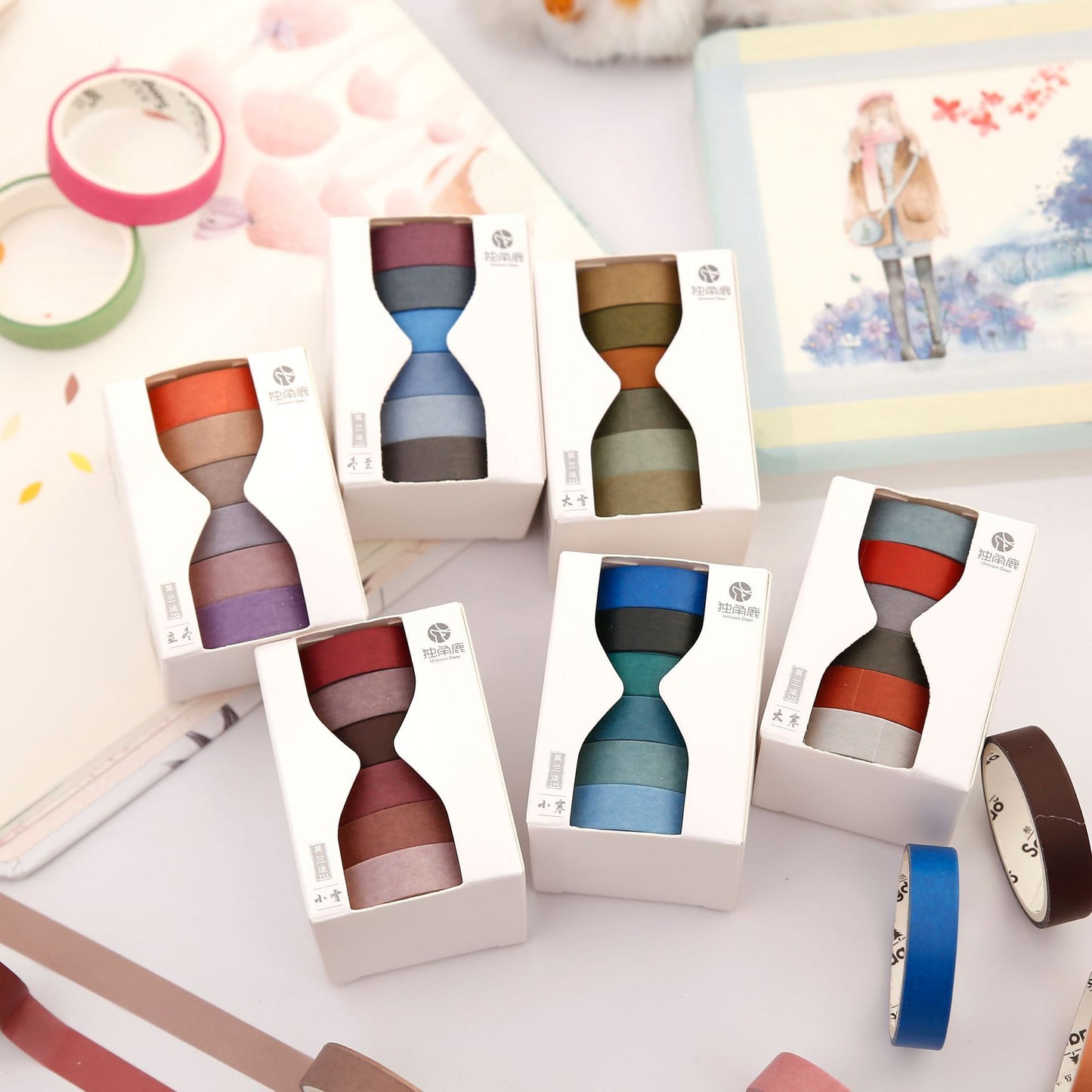 Ruban de papier Morandi