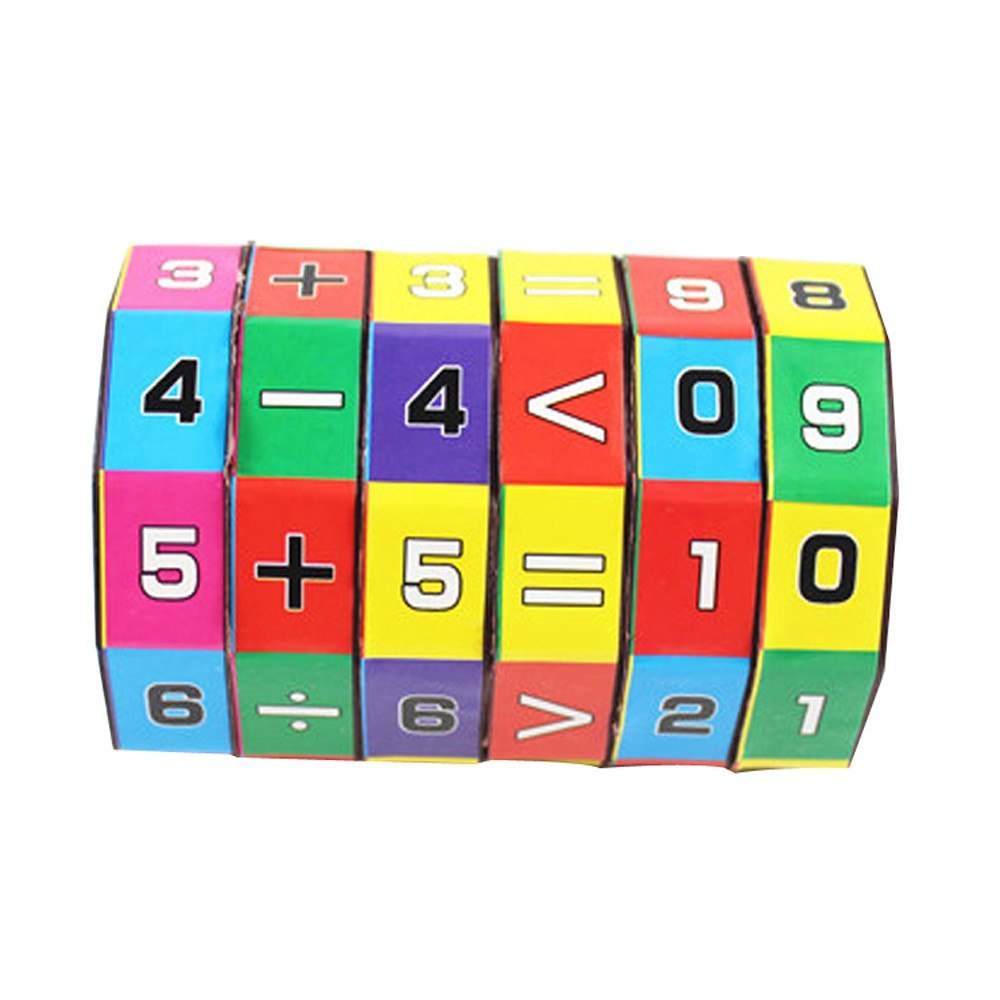 Jeu de Puzzle éducatif jouets enfants Intelligent numérique Cub enfants enfants mathématiques chiffres Cube magique jouet Puzzle jeu cadeau