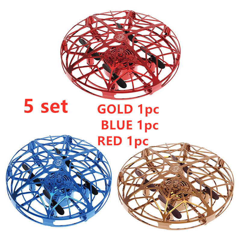 Hélicoptère volant Mini Drone UFO RC Drone induction infrarouge