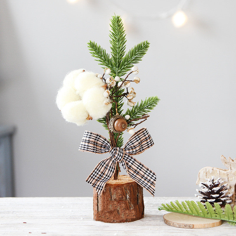 Petites décorations de sapin de Noël en fer forgé