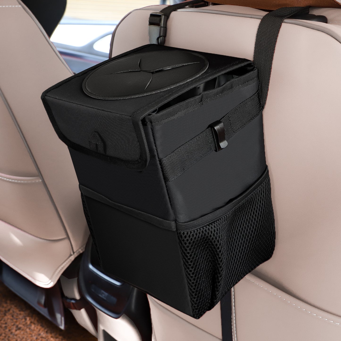 Poubelle pliante étanche pour voiture