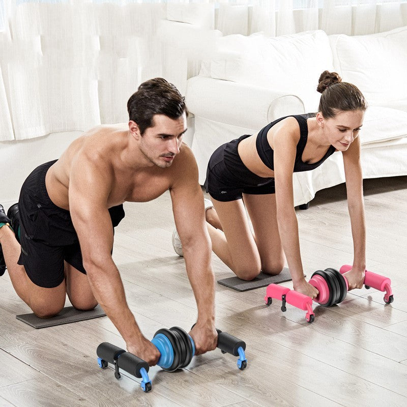 Ayuda para sentarse con equipo de fitness