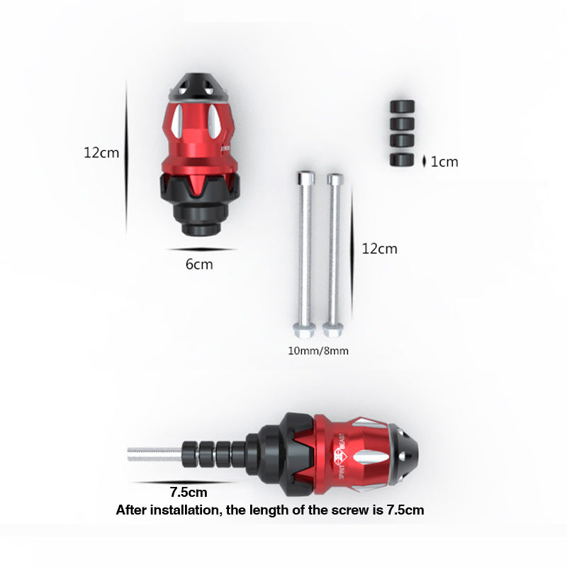 Accesorios de modificación de motocicletas eléctricas.