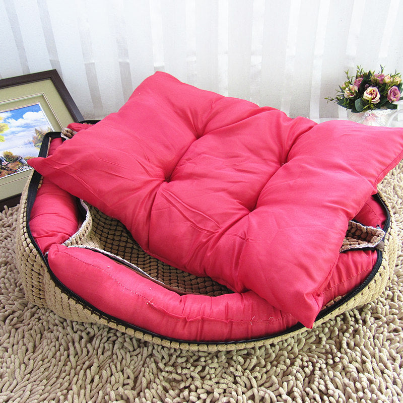 Tapis pour chien, lit pour animal de compagnie, nid pour chat
