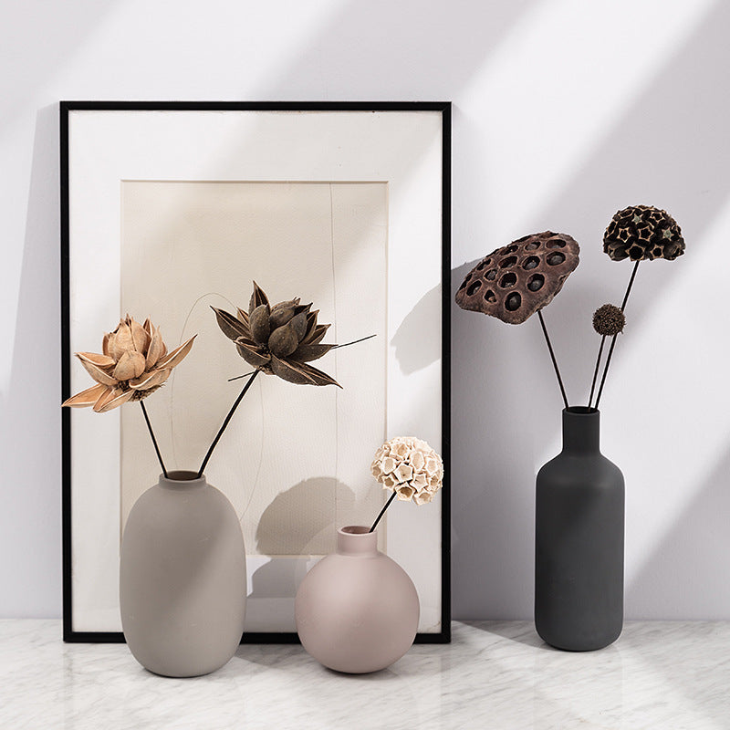 Jarrón de ceramica
