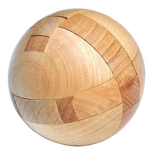 Puzzle en bois boule magique casse-tête jeu d'intelligence