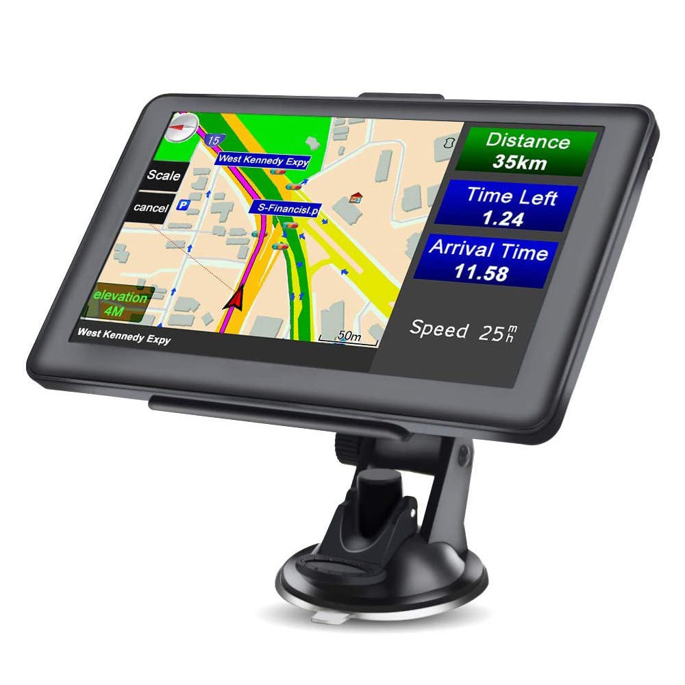 J702 256m8G Navegador GPS portátil de 7 pulgadas Transmisor FM Bluetooth opcional AVIN Imagen de inversión