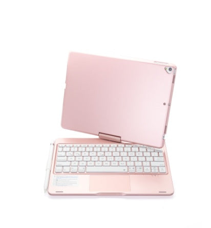 Compatible avec Apple, clavier tactile Bluetooth rotatif avec rétroéclairage