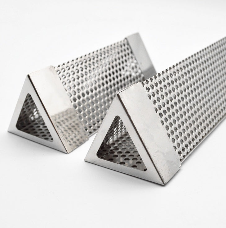 Accessoires de support de plateau de Barbecue de tuyau de fumée d'acier inoxydable