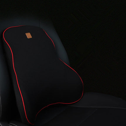 Car Memory Foam Headrest Lumbar Cushion Set