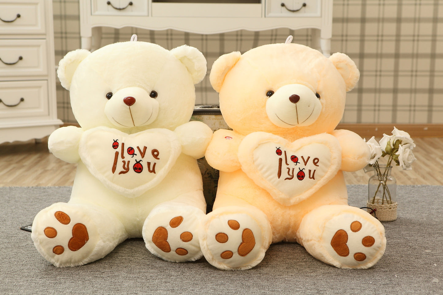 Je t'aime ours en peluche