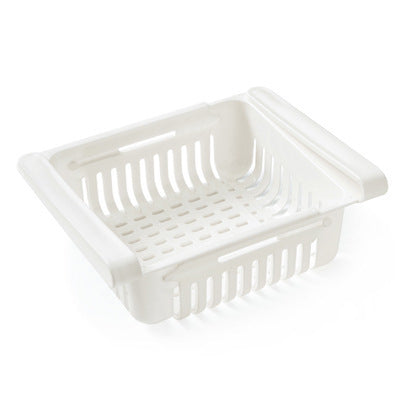Panier de rangement pour réfrigérateur, boîte de rangement extensible multifonction pour réfrigérateur de cuisine