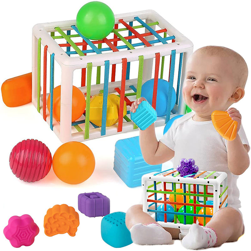 Jouets d'éducation précoce Montessori pour bébés Amazon, entraînement à la préhension pour bébés, mouvements fins