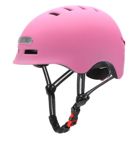 Skateboard cyclisme véhicule électrique éclairage avertissement lumière intelligente sécurité casque de sport