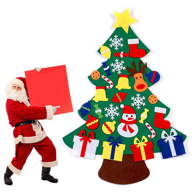 Tissu en feutre pour décorer le sapin de Noël