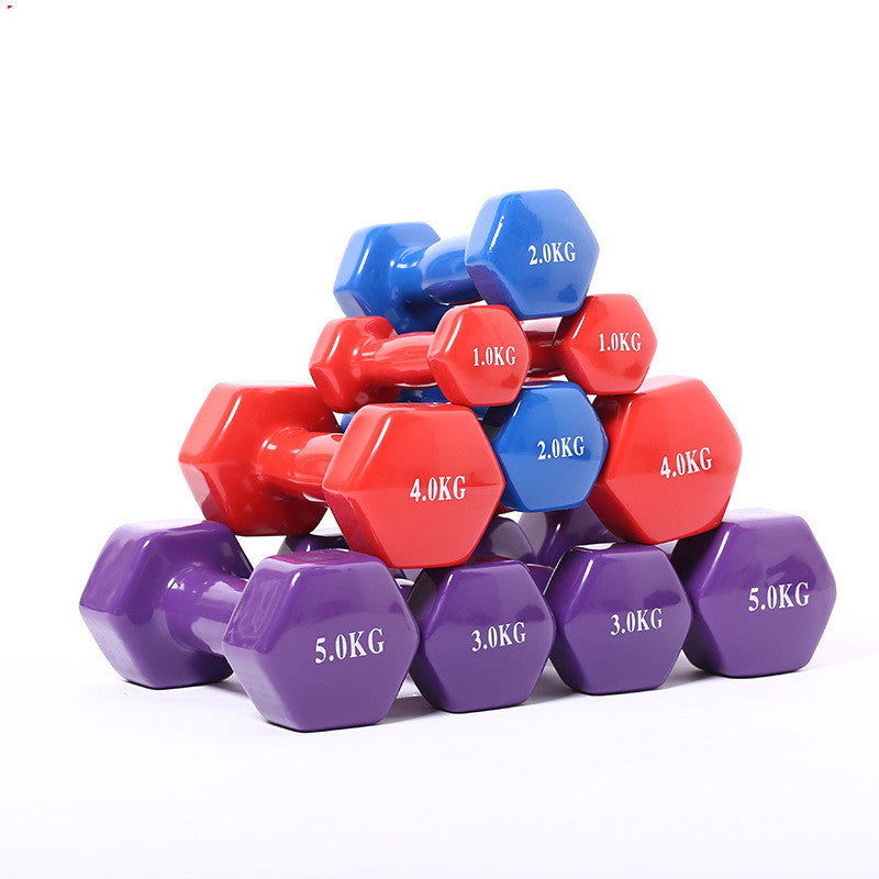 Haltères de fitness couleur 