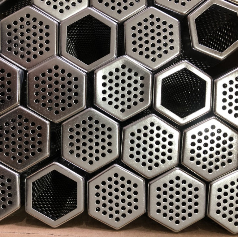 Accessoires de support de plateau de Barbecue de tuyau de fumée d'acier inoxydable