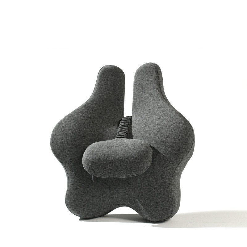 Coussin de voiture réglable en mousse à mémoire de forme, support de taille