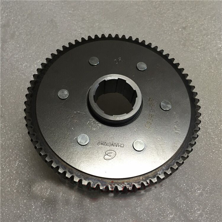 CB250 engine clutch assembly