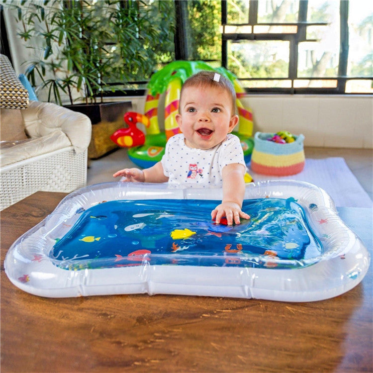 Coussin d'eau gonflable pour enfants, jouet de coussin de glace gonflable