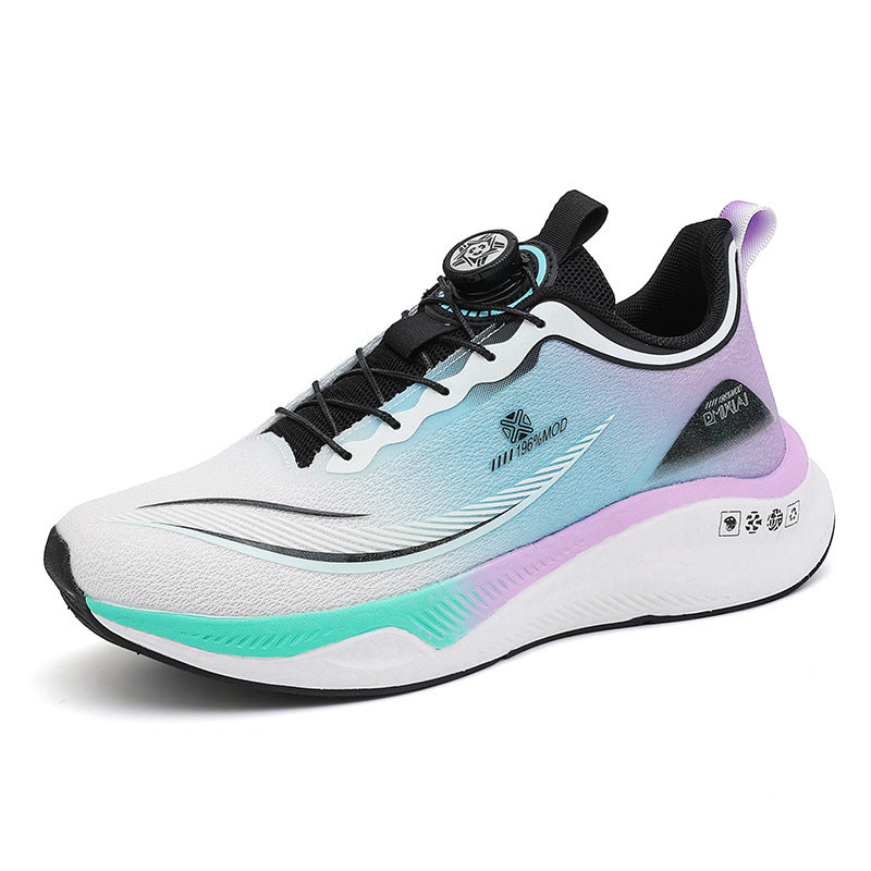 Zapatillas de running para hombre y mujer con placa de carbono luminosa