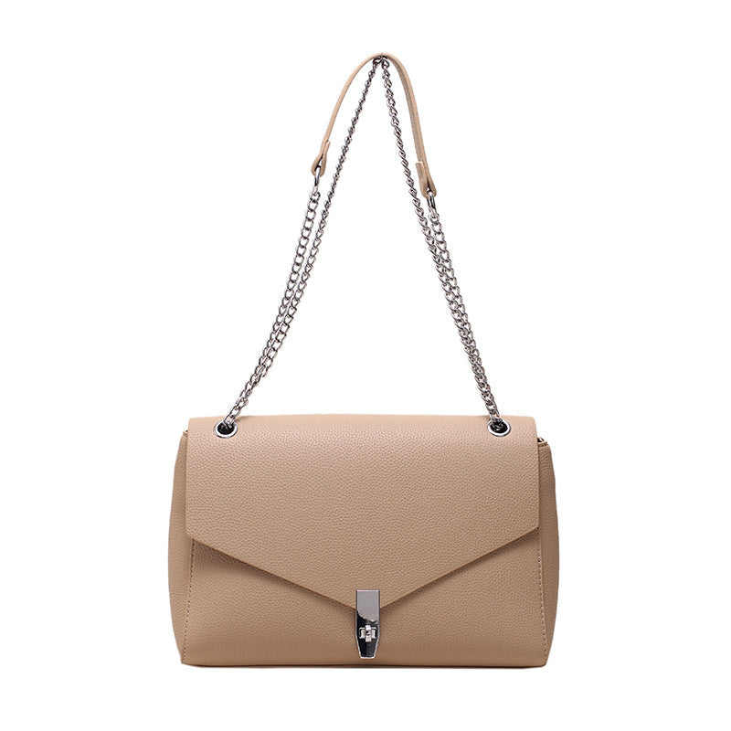 Chaîne mode sac à bandoulière sac populaire femme grande capacité bandoulière