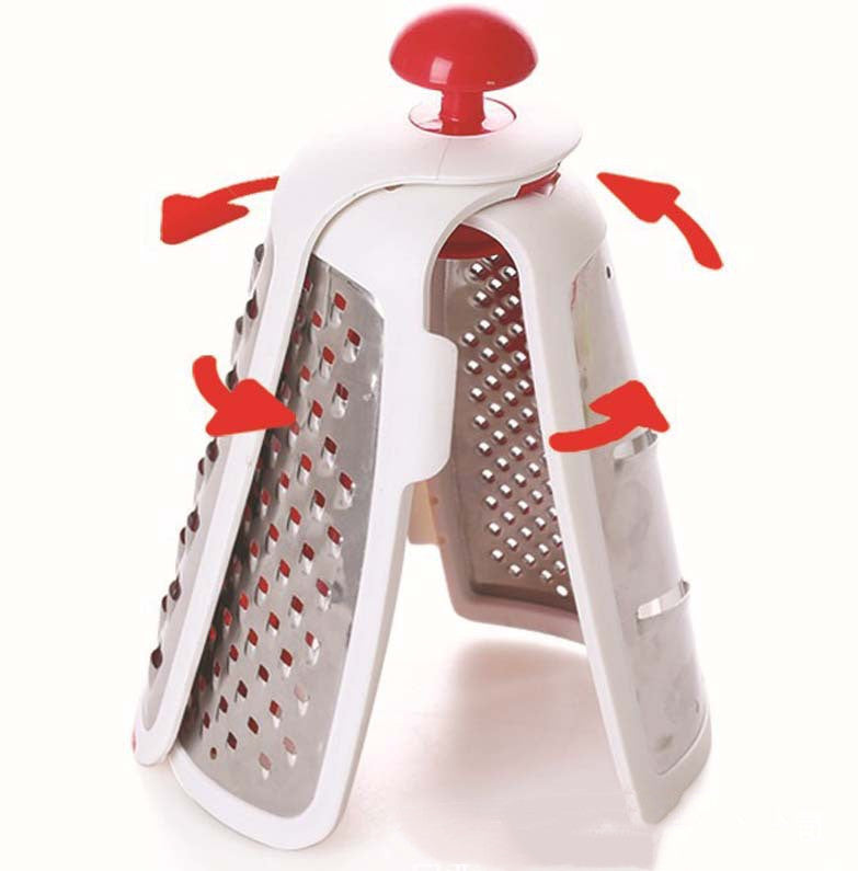 Rallador plegable para utensilios de cocina de uso doméstico