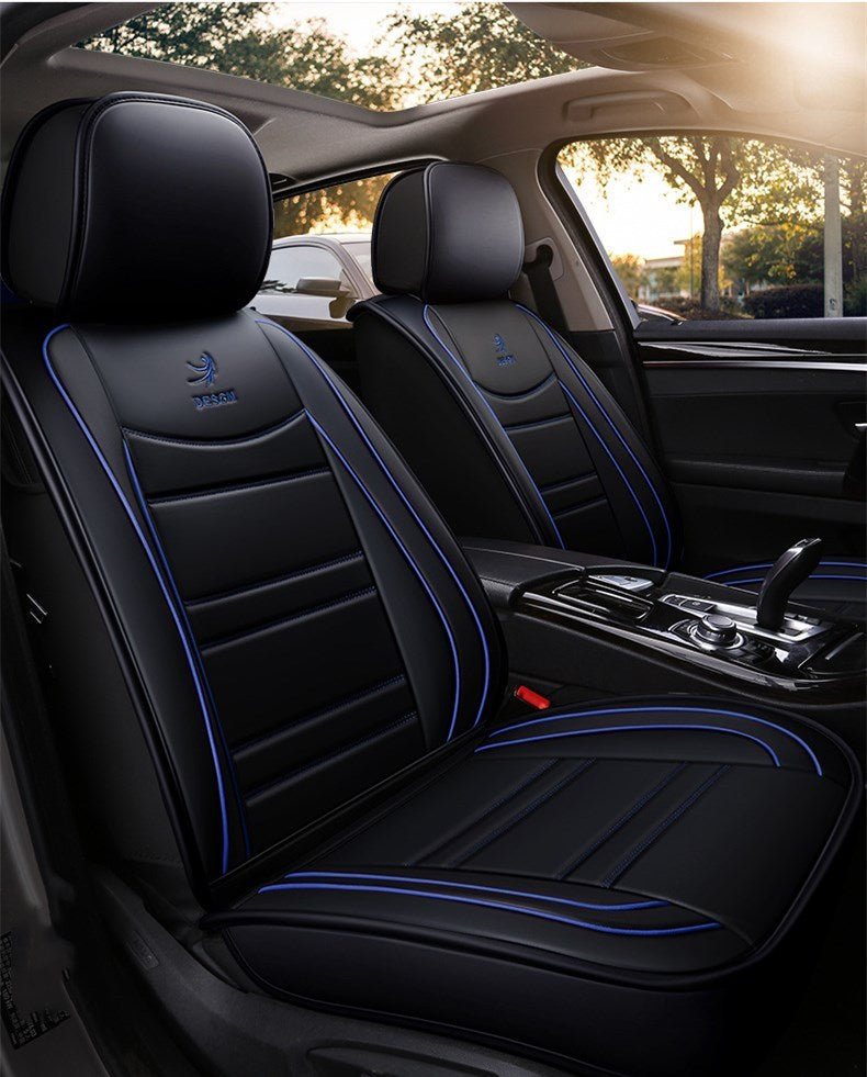 Housse de siège de voiture coussin de siège housse de siège en cuir pu